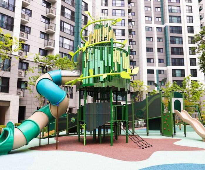 Nhà liên hoàn ngoài trời 09