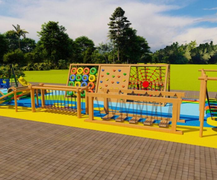 Bộ liên hoàn vận động ngoài trời 